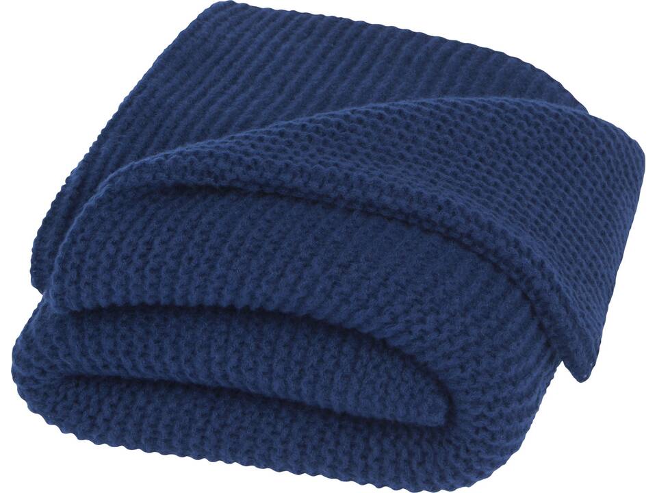 Couverture tricotée Suzy de 150 x 120 cm en polyester certifié GRS 2