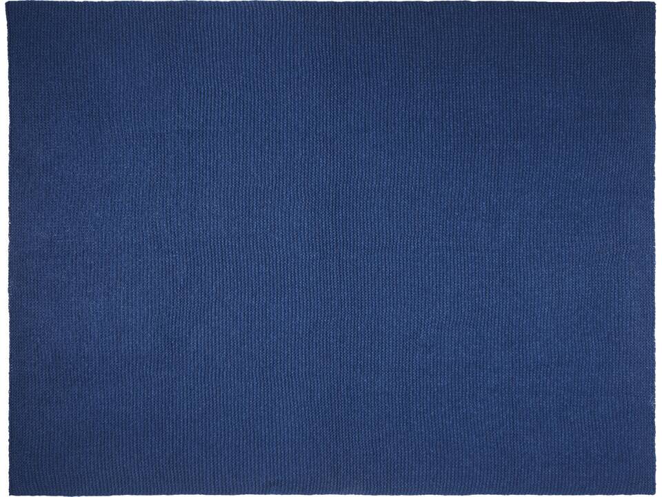 Couverture tricotée Suzy de 150 x 120 cm en polyester certifié GRS 3