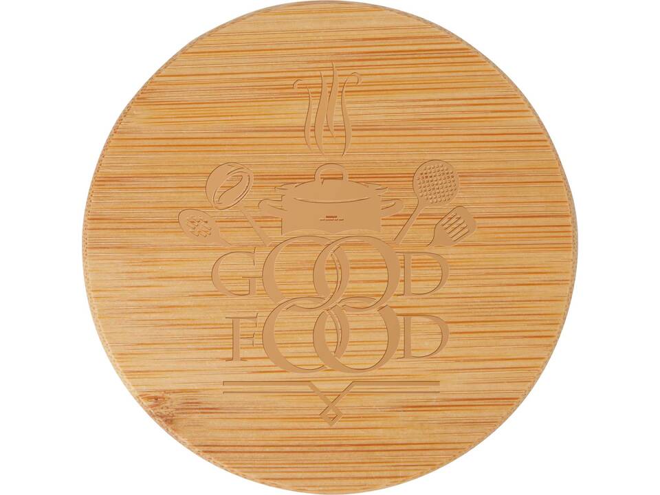 Théière Zen avec passoire et couvercle en bambou 3