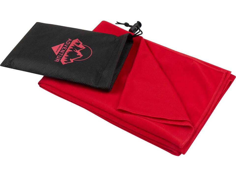 Serviette de sport Lucas en rPET 50 x 100 cm 7