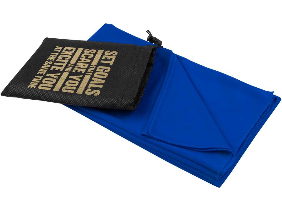 Serviette de sport Lucas en rPET 70 x 140 cm 13