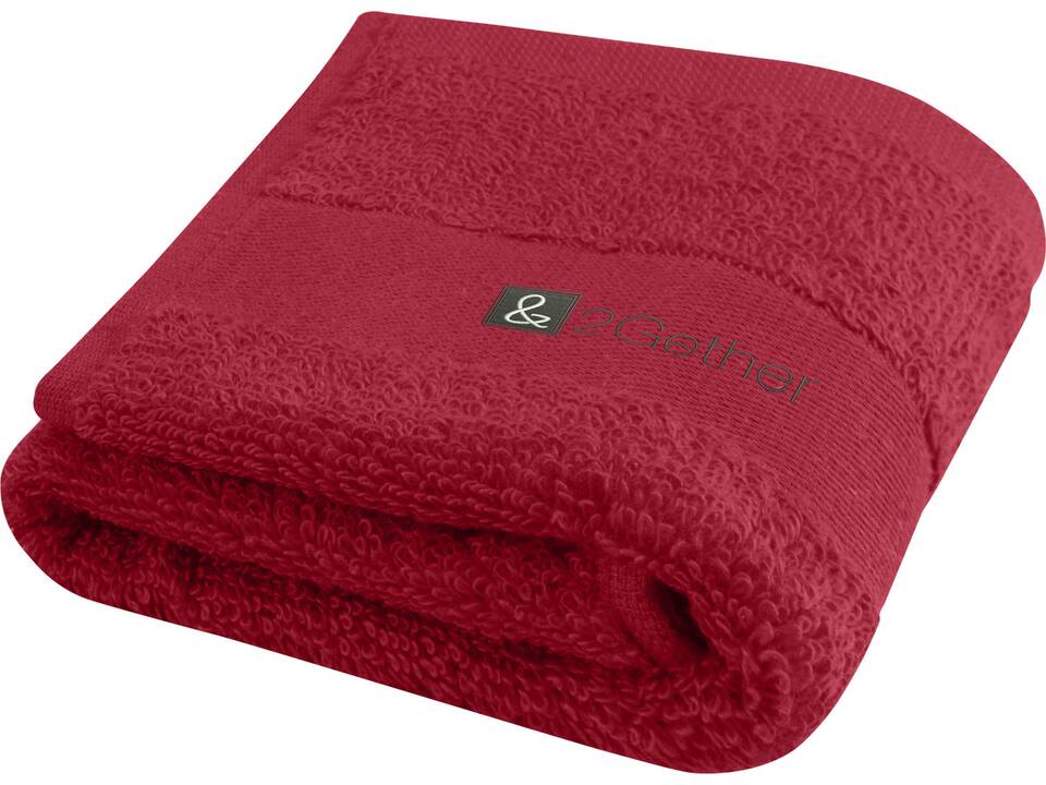 Serviette de bain Sophia de 30 x 50 cm en coton de 450 g/m² 9