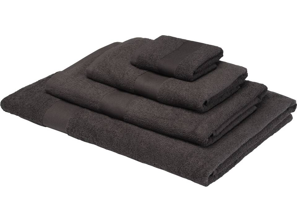 Serviette de bain en coton 450 g/m² 100x180 cm Evelyn 4