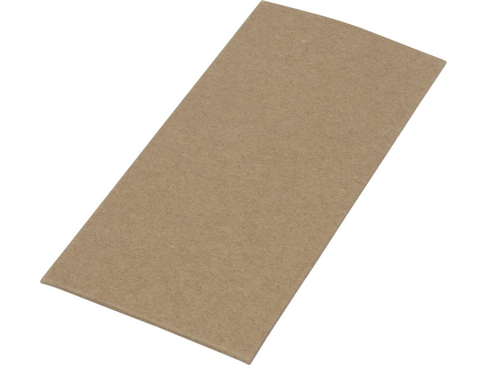 Porte-clés rectangulaire Gian en bois de hêtre 3