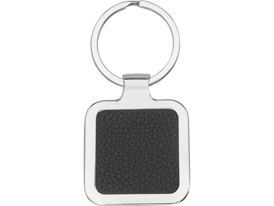 Porte-clés carré Piero en PU pour gravure laser 4