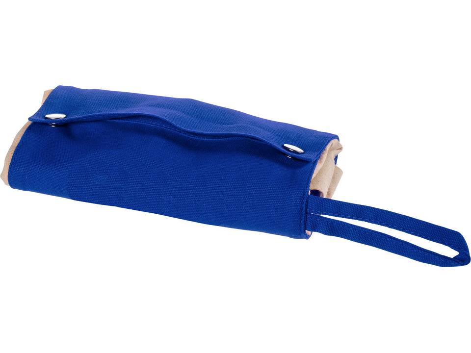 Sac shopping en coton 180 g/m² à rouler boutonné Snap 9