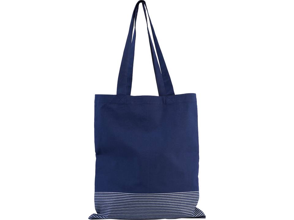 Sac shopping coton 140 g/m² avec doublure argentée Aylin 12