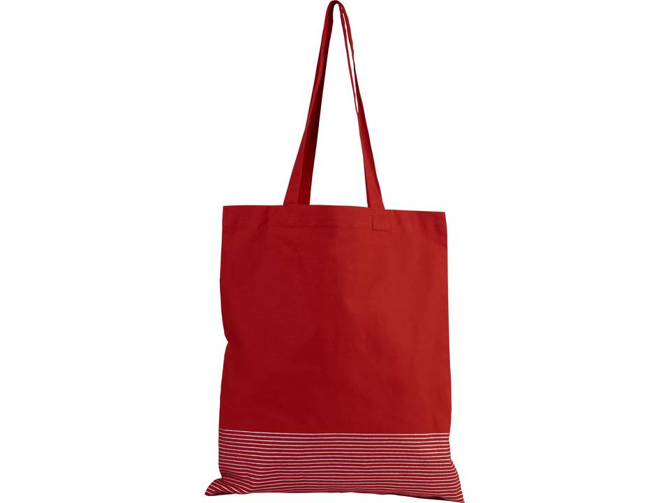 Sac shopping coton 140 g/m² avec doublure argentée Aylin 16