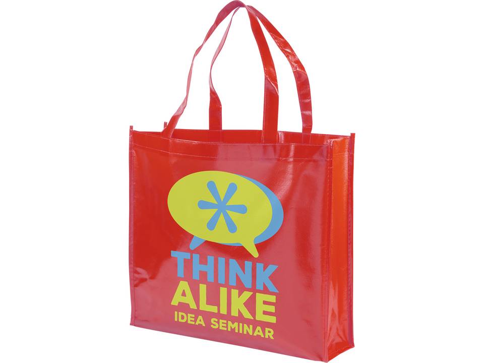 Sac shopping non tissé laminé Shiny 13