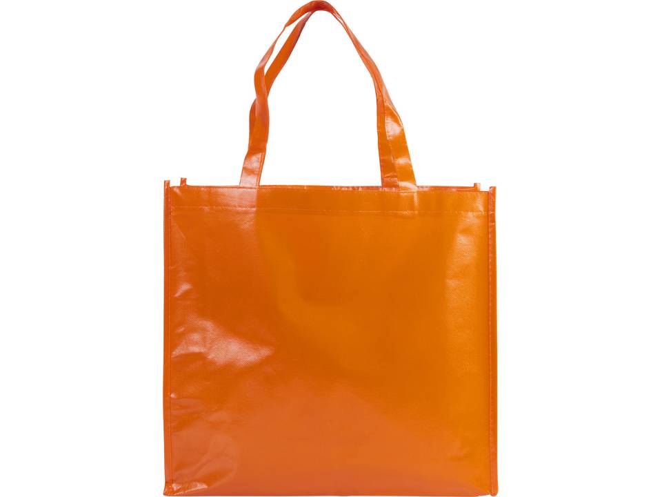 Sac shopping non tissé laminé Shiny 15