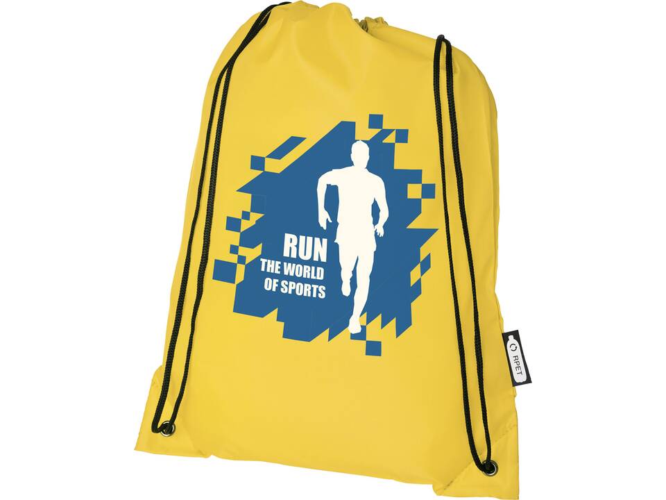 Sac à dos RPET Oriole avec cordon de serrage 19