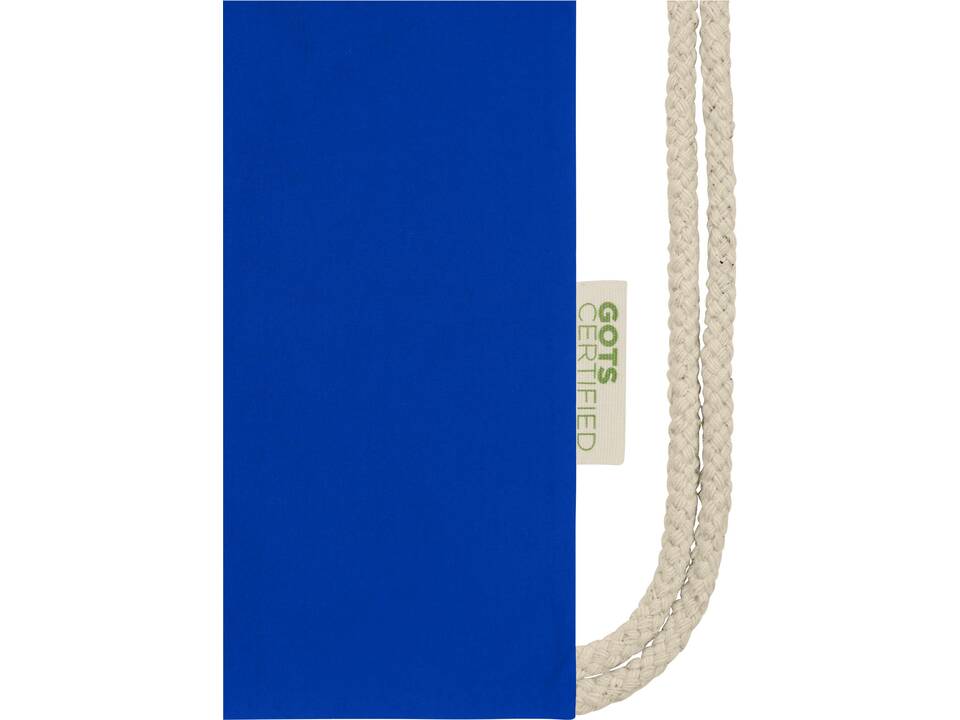 Orissa 100 g/m² GOTS Sac à dos en coton biologique avec cordon 27