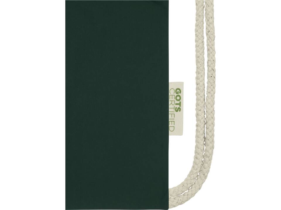 Orissa 100 g/m² GOTS Sac à dos en coton biologique avec cordon 47