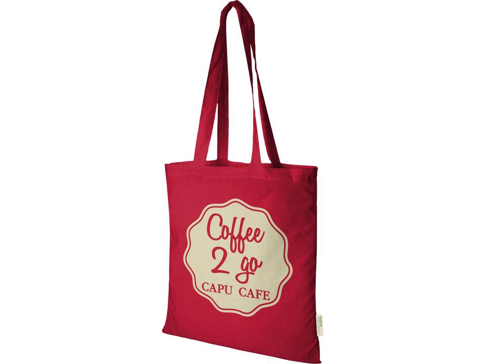 Orissa 100 g/m² GOTS Sac fourre-tout en coton biologique 13