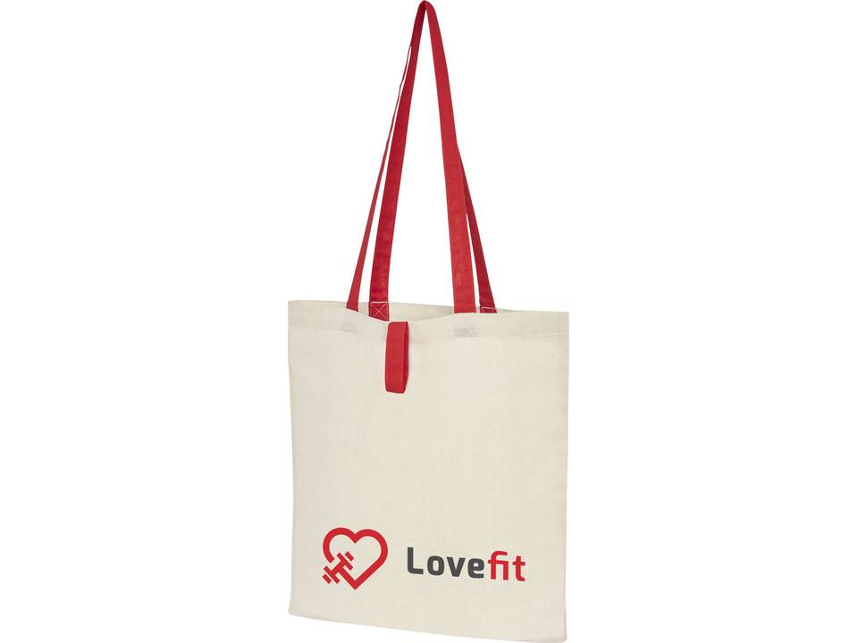 Sac shopping Nevada pliable en coton de 100 g/m² 24