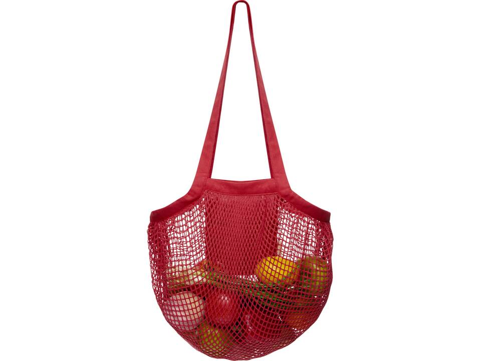 Sac shopping Pune en coton maille filet bio GOTS 100 g/m2 11