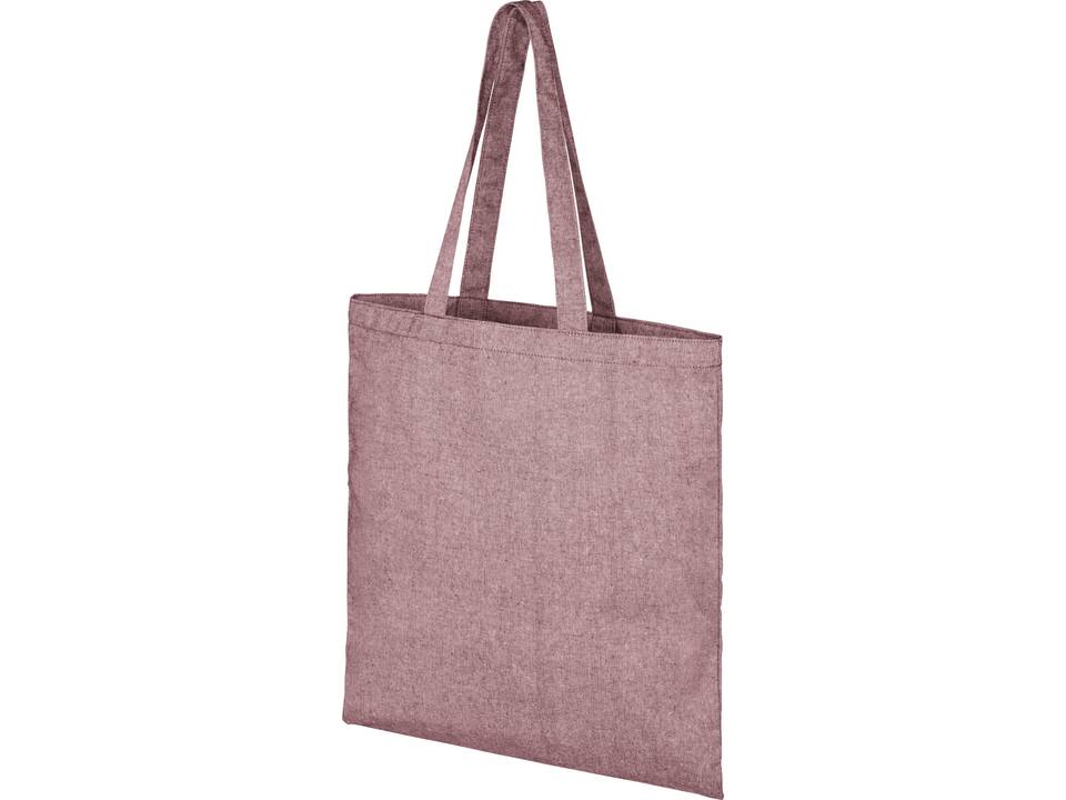 Sac shopping en coton recyclé 210 gr/m2 Pheebs 4