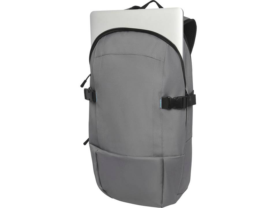 Sac à dos Baikal en rPET certifié GRS pour ordinateur portable de 15" 10