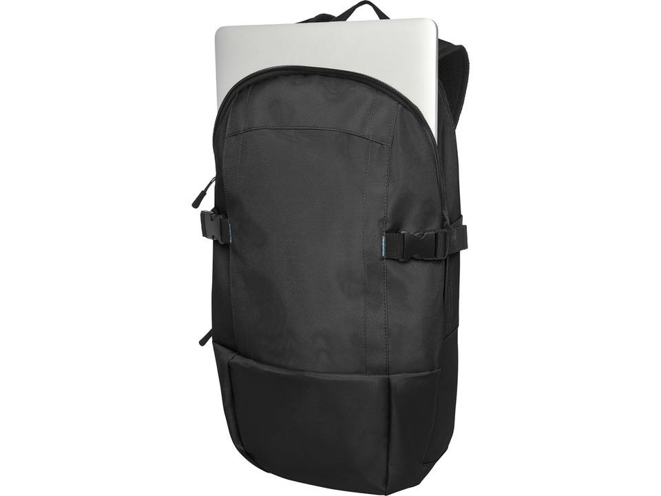 Sac à dos Baikal en rPET certifié GRS pour ordinateur portable de 15" 15