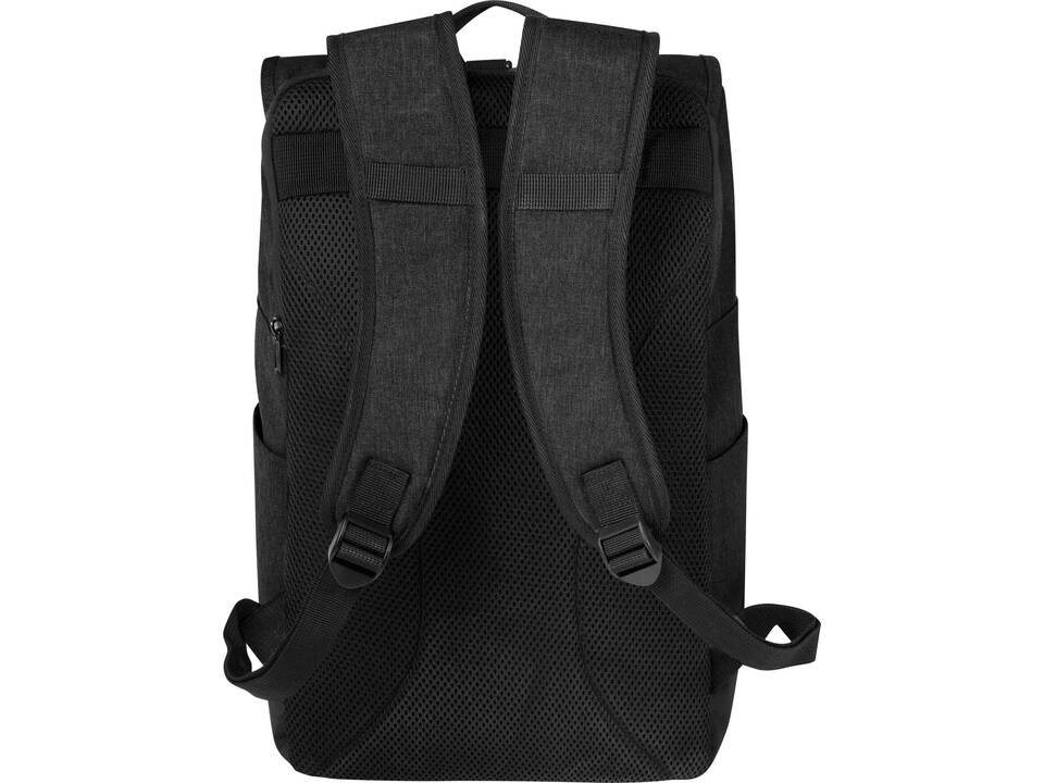 Sac à dos Hoss avec rabat enroulable pour ordinateur portable de 15,6" 10