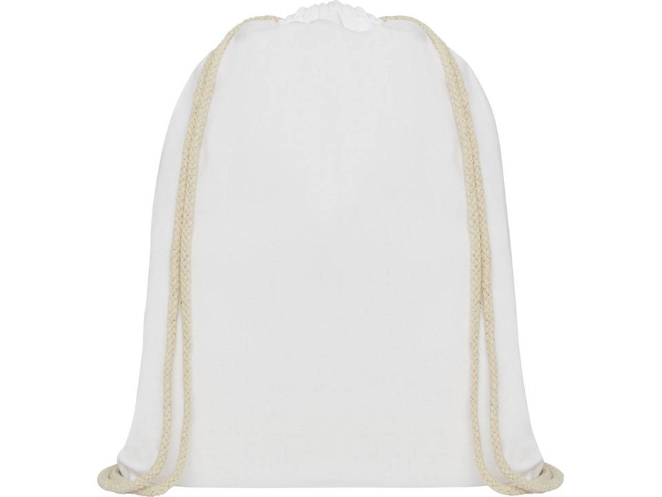 Sac à dos Oregon en coton de 140 g/m² avec cordon de serrage 3