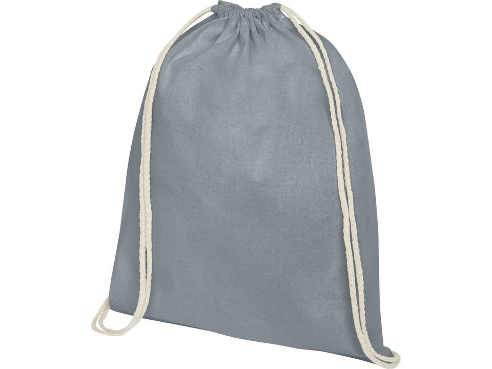 Sac à dos Oregon en coton de 140 g/m² avec cordon de serrage 29