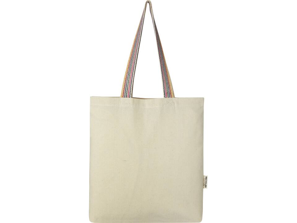 Sac shopping Rainbow de 5 l en coton recyclé 180 g/m² 2