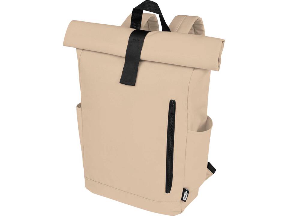 Sac à dos Byron de 18 L en RPET GRS 15,6" avec dessus enroulable 15