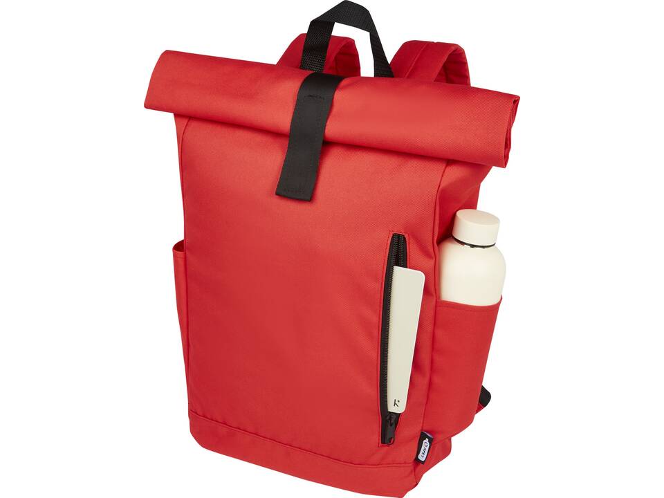 Sac à dos Byron de 18 L en RPET GRS 15,6" avec dessus enroulable 32