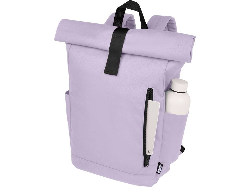 Sac à dos Byron de 18 L en RPET GRS 15,6" avec dessus enroulable 26