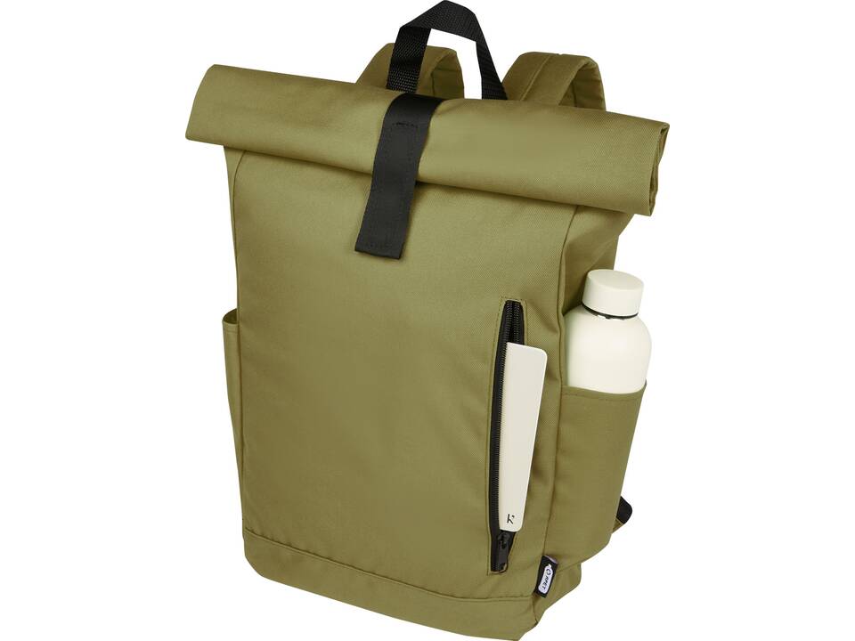 Sac à dos Byron de 18 L en RPET GRS 15,6" avec dessus enroulable 53