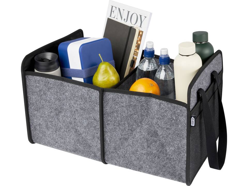 Rangement pliable pour voiture Felta en feutre recyclé certifié GRS 4