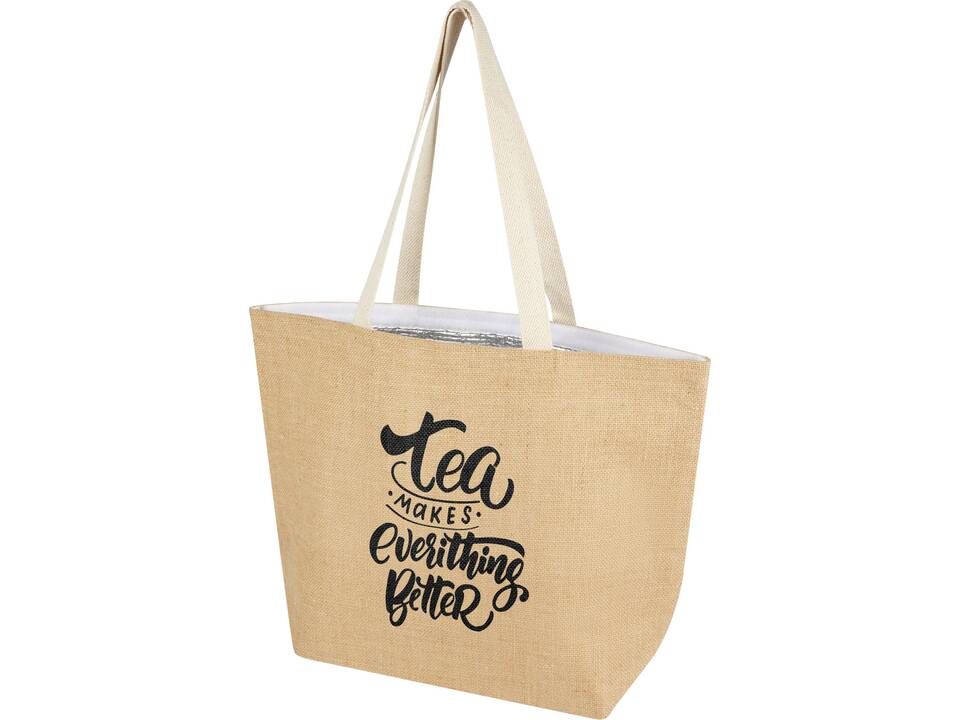 Sac shopping isotherme Juta de 12 L en jute 300 g/m² 2