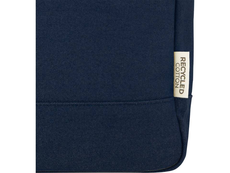 Sac à dos pour ordinateur portable Joey de 15 L en toile recyclée GRS 15 pouces avec dessus enroulable 6