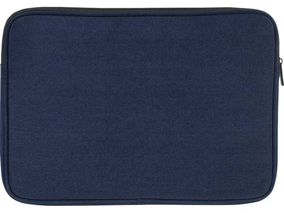 Housse pour ordinateur portable Joey de 2 L en toile recyclée GRS 14 pouces 2