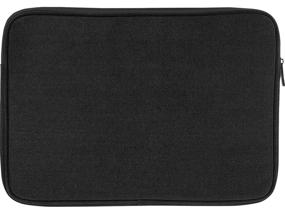Housse pour ordinateur portable Joey de 2 L en toile recyclée GRS 14 pouces 20