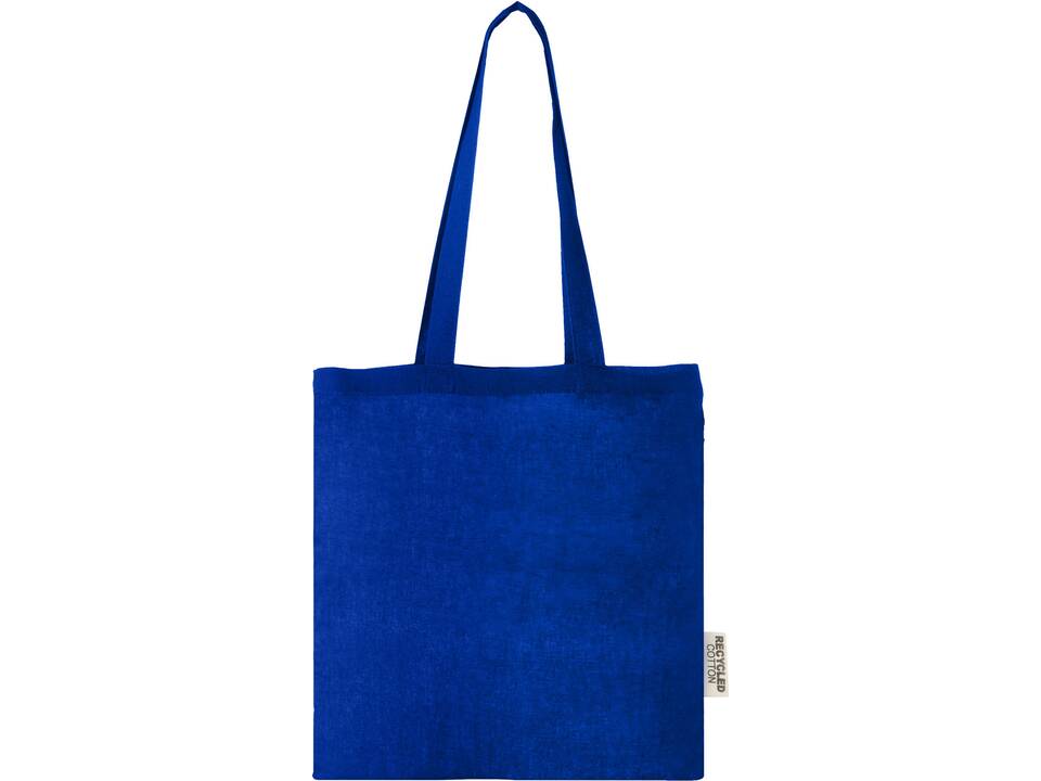 Sac shopping Madras en coton recyclé de 140 g/m2 de 7 L 13