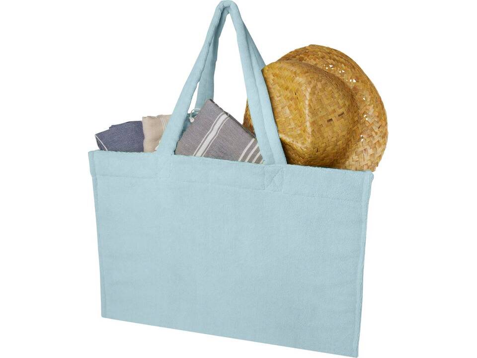 Sac shopping Siam en tissu éponge recyclé GRS de 13 L 7