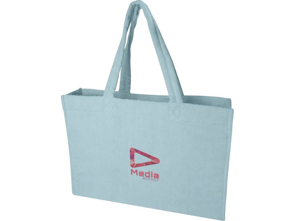 Sac shopping Siam en tissu éponge recyclé GRS de 13 L 5