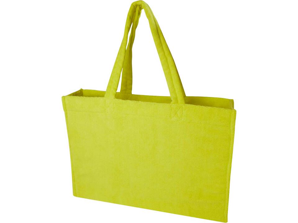 Sac shopping Siam en tissu éponge recyclé GRS de 13 L 12