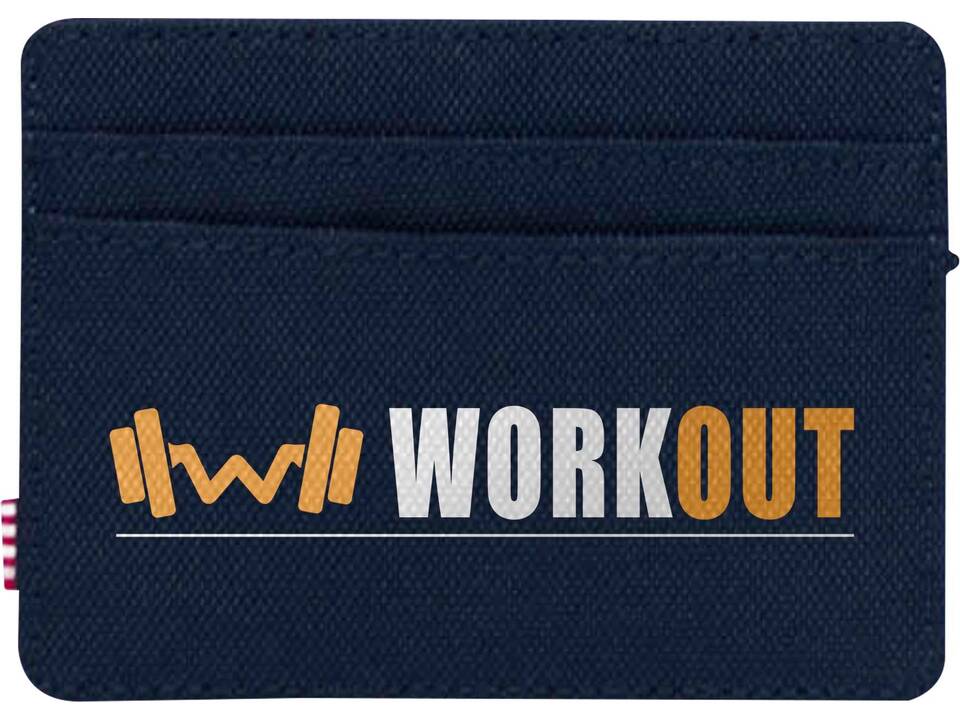 Porte-cartes RFID Herschel Charlie recyclé 1