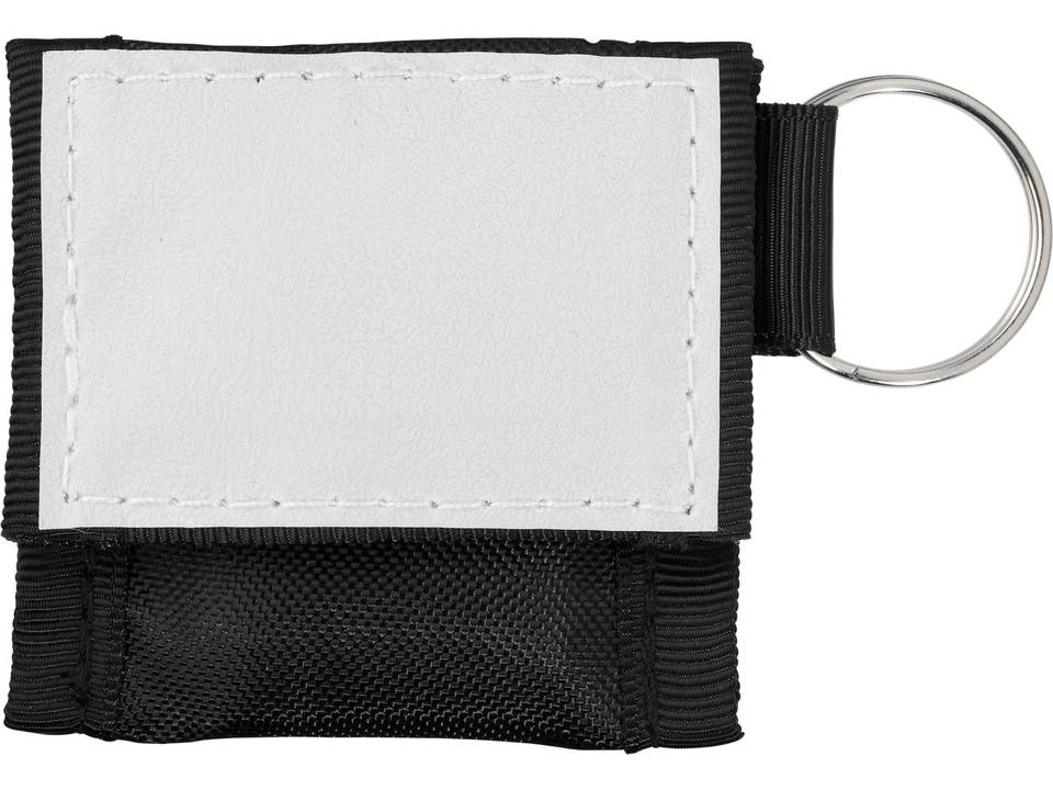 Protection pour bouche-à-bouche avec sa pochette polyester Henrik 2