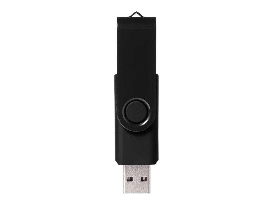 Clé USB rotative métallique 12
