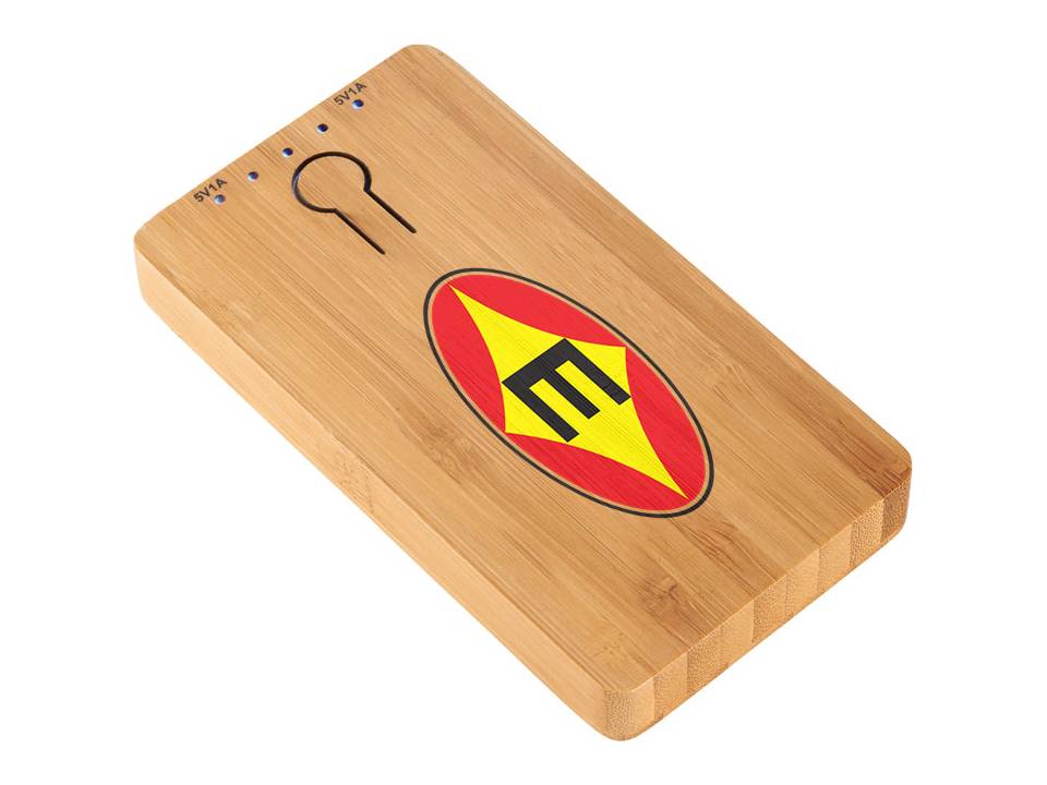 Bamboo powerbank 2