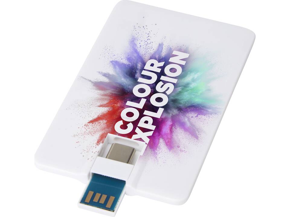 Clé USB Duo Slim de 64 Go avec ports Type-C et USB-A 3.0 1