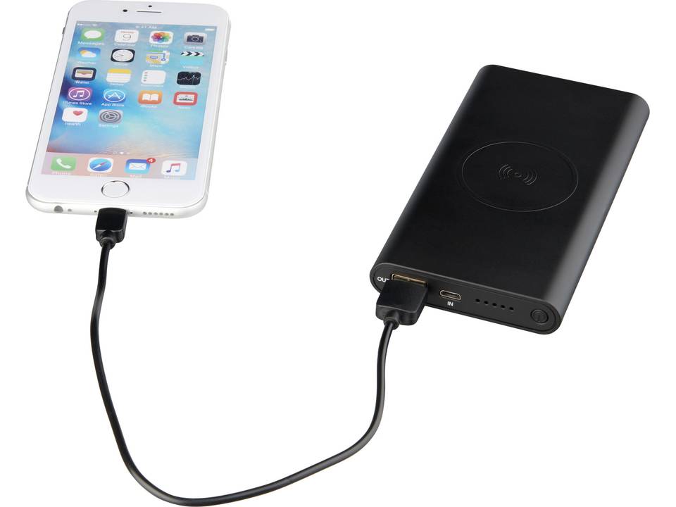 Batterie externe sans fil Glisten lumineuse 5