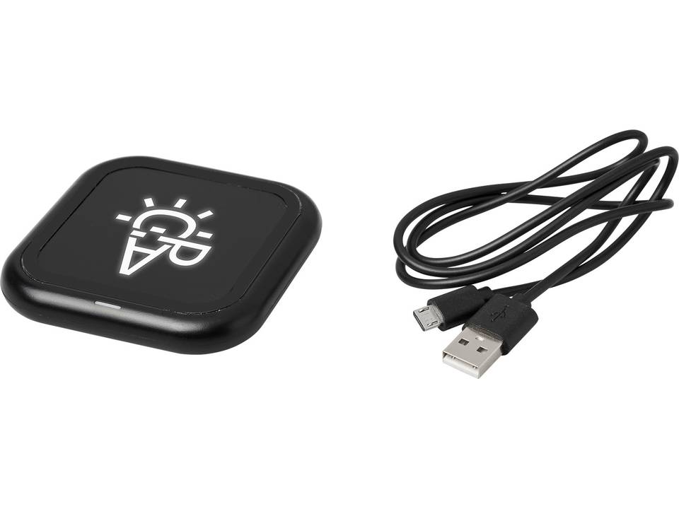 Station de charge sans fil Radiant avec logo lumineux 2