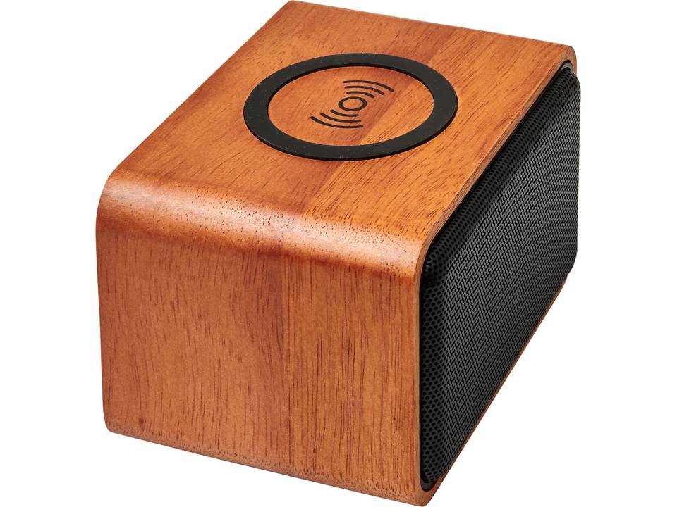Enceinte Wooden avec chargeur à induction 7