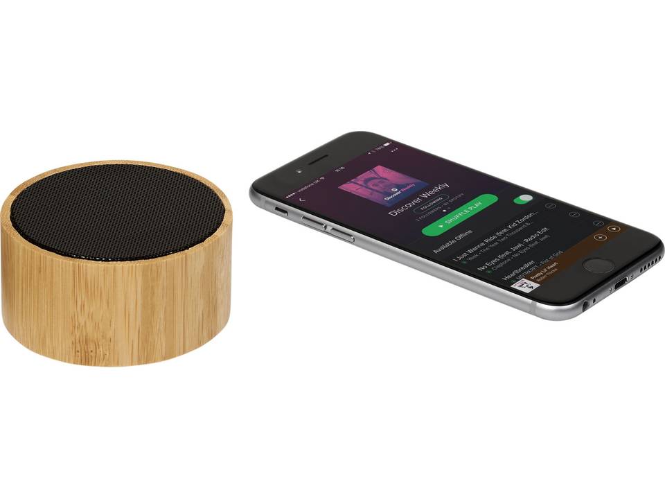 Haut-parleur Bluetooth® en bambou Cosmos 13