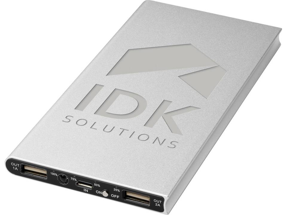 Banque d'alimentation sans fil Plate 8 000 mAh 9